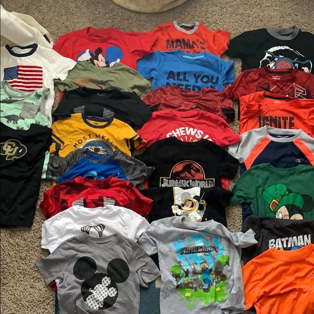 25 5T Boy shirts